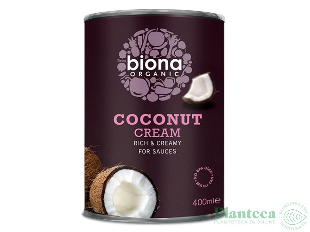 Smantana vegana cocos 400ml - BIONA