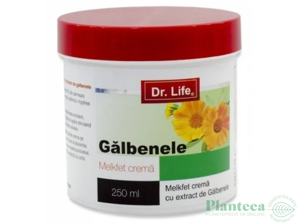 Melkfett galbenele 250ml - DR LIFE