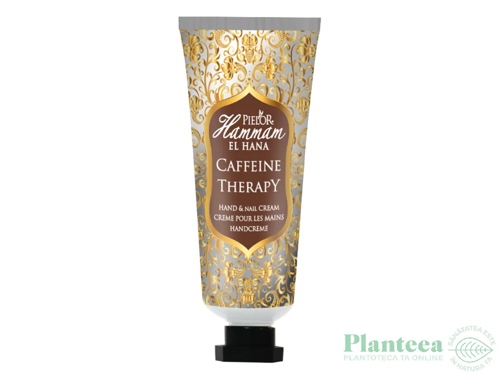 Crema maini ulei argan Caffeine Therapy 30ml - HAMMAM EL HANA