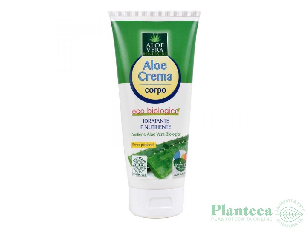 Crema aloe vera eco 200ml - BENESSERE