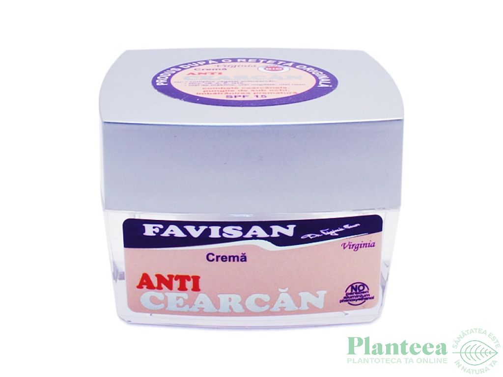 Crema contur ochi anticearcan spf15 40ml - FAVISAN