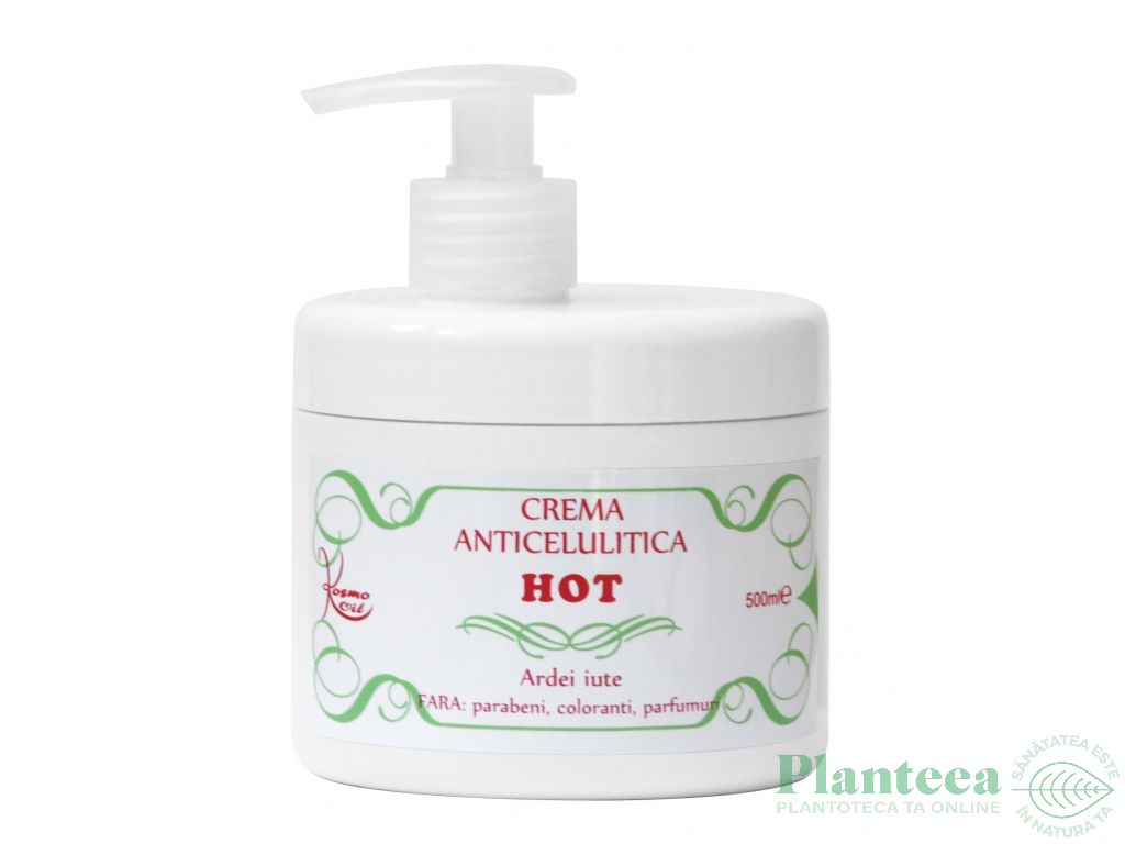 Crema anticelulita hot 500ml - KOSMO OIL