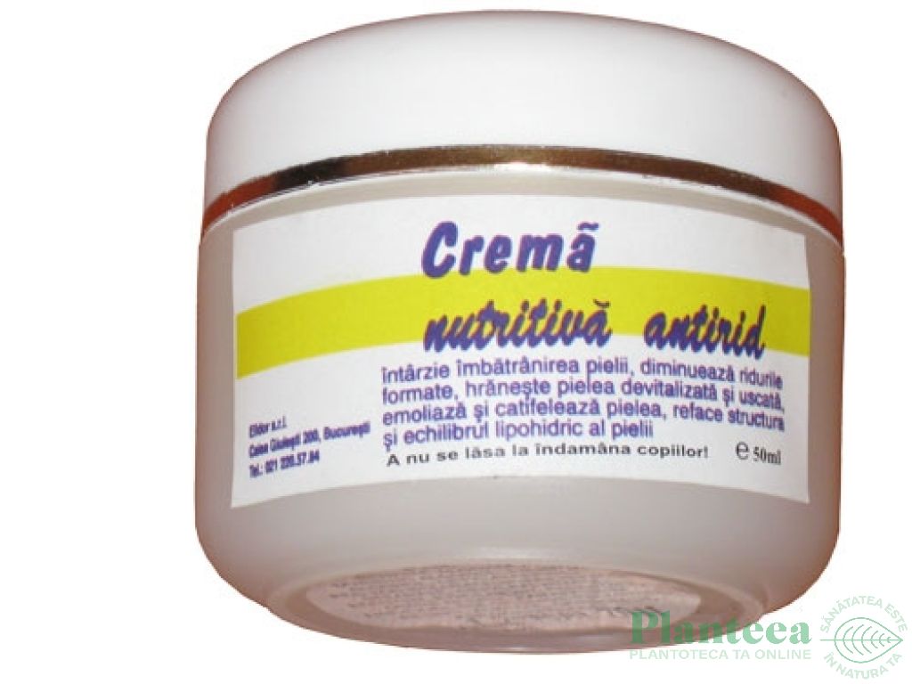 Crema antirid 50ml - ELIDOR