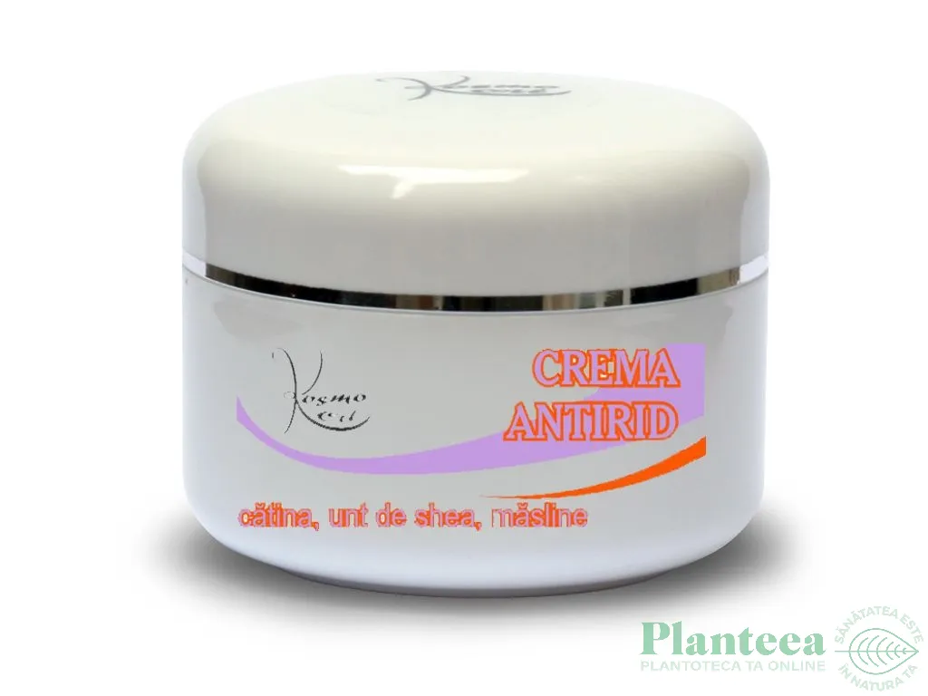 Crema antirid catina unt shea masline 100ml - KOSMO OIL