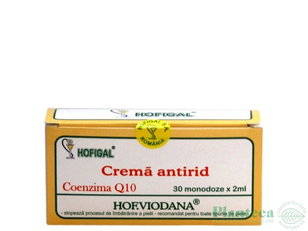 Crema antirid Q10 Viodana mndz 30x2ml - HOFIGAL