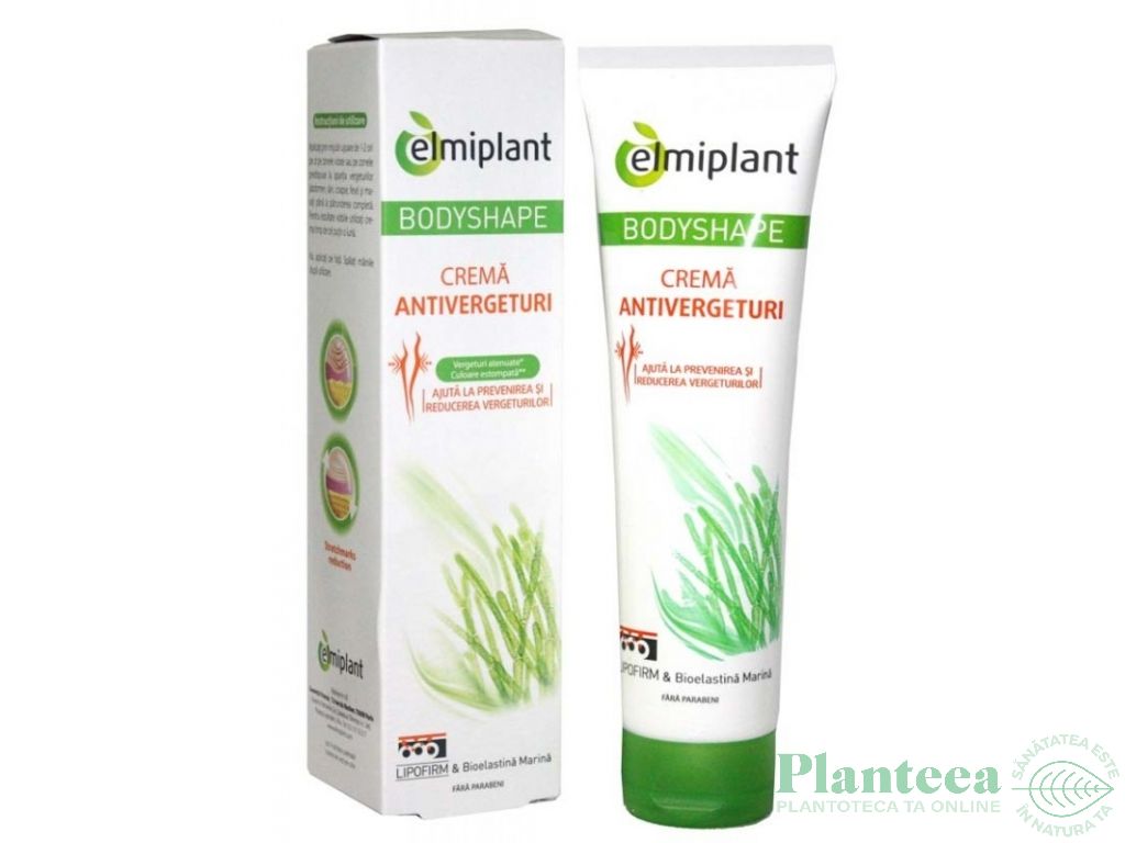 Crema antivergeturi BodyShape 150ml - ELMIPLANT