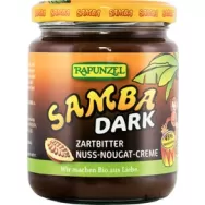 Crema desert alune nougat Samba dark eco 250g - RAPUNZEL