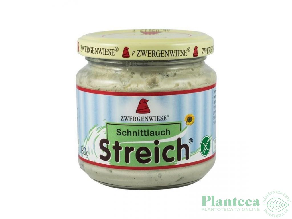 Pate vegetal fl soarelui arpagic eco 180g - ZWERGENWIESE