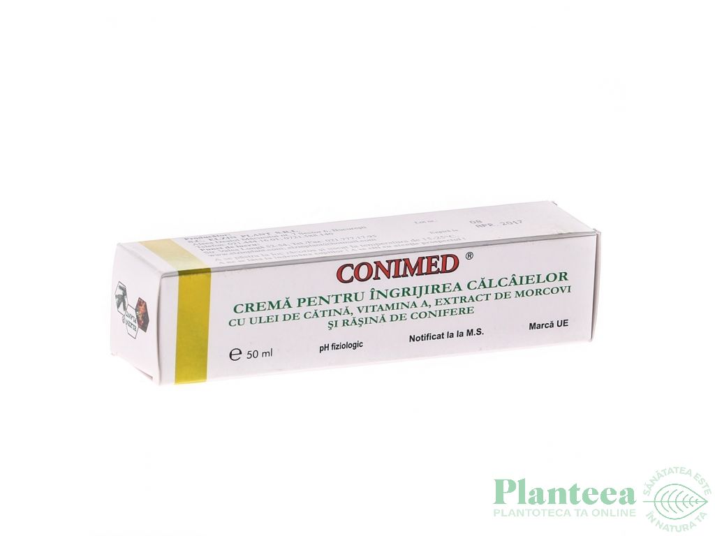 Crema ingrijirea calcaielor 50ml - CONIMED