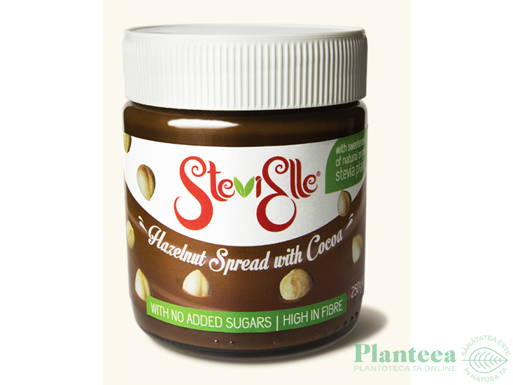 Crema desert alune cacao 250g - STEVIELLE