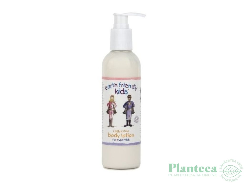 Lotiune corp citrice bebe 250ml - EARTH FRIENDLY