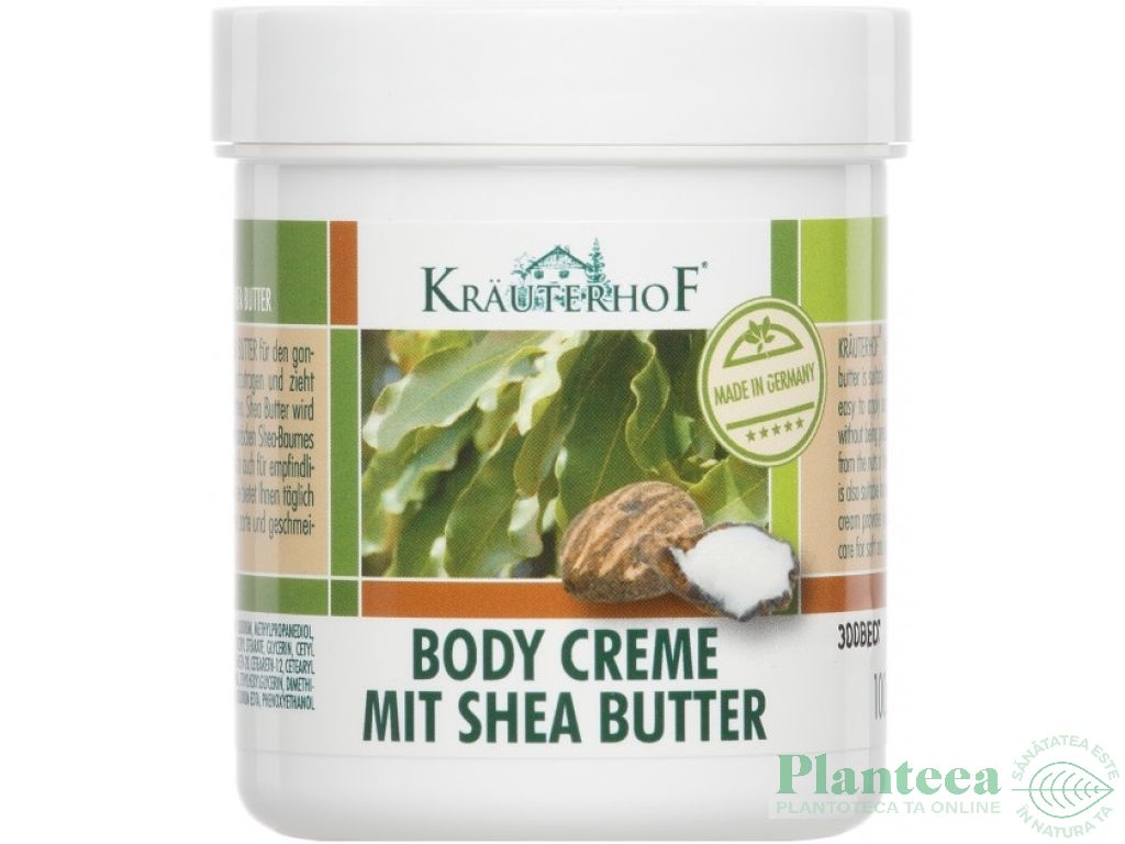 Crema corp unt shea 100ml - KRAUTERHOF