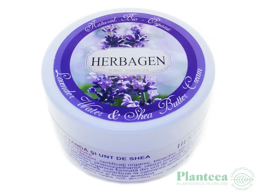 Crema apa lavanda unt shea 150ml - HERBAGEN