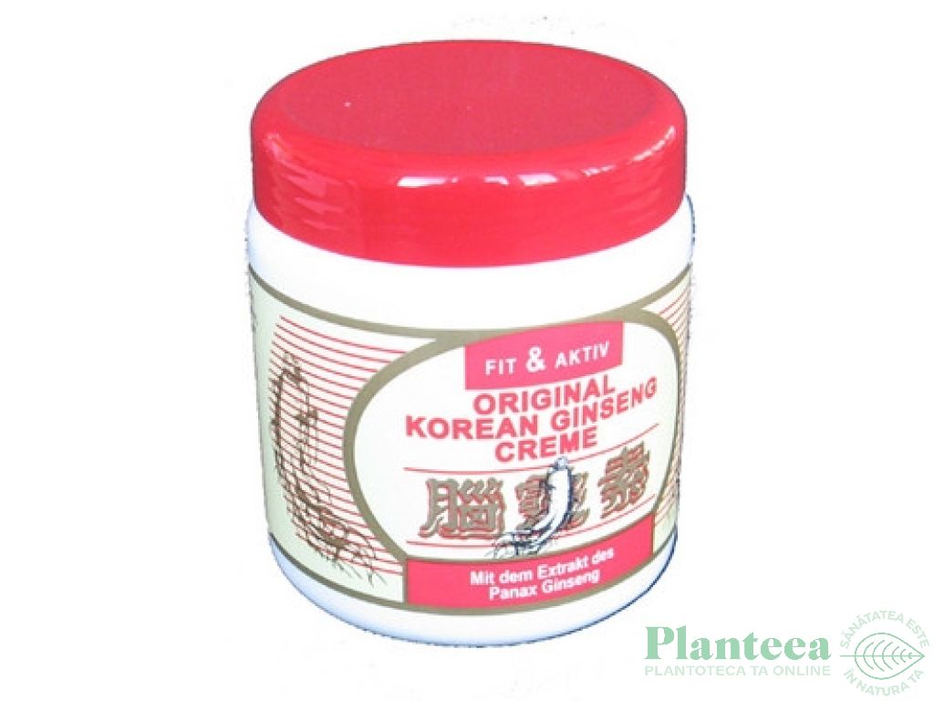 Crema ginseng coreean {but}500ml - FIT&AKTIV