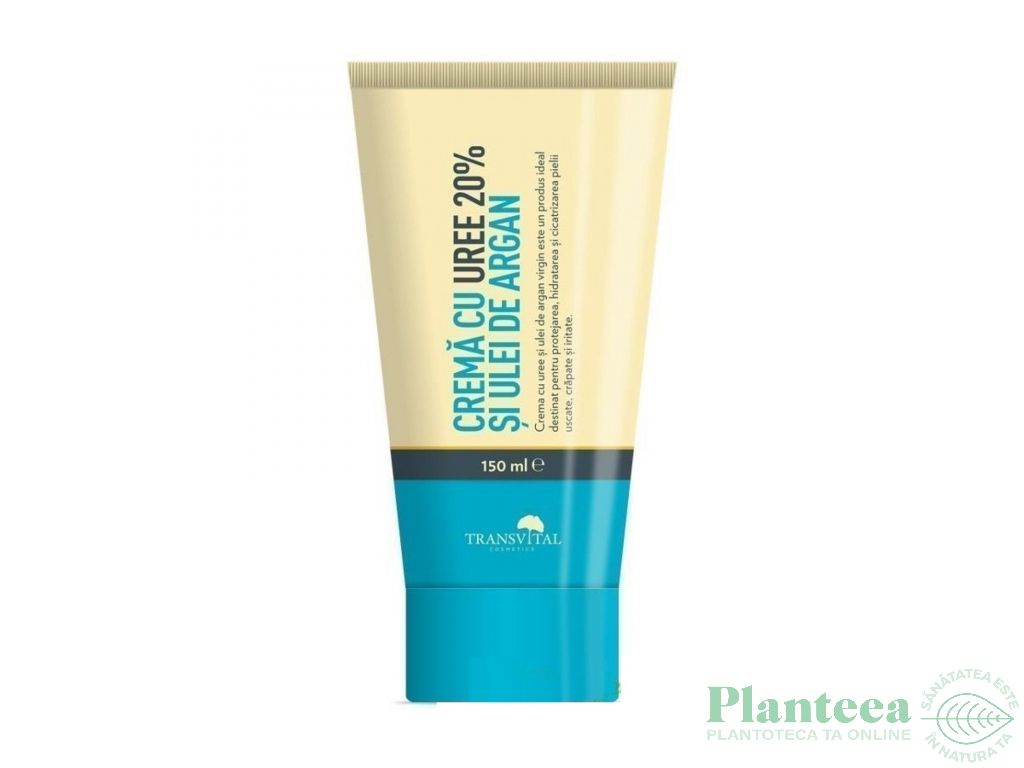 Crema uree 20% ulei argan 150ml - TRANSVITAL