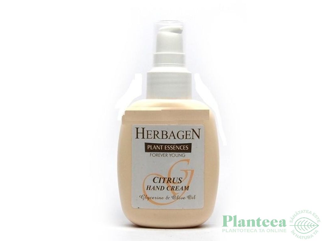 Crema maini glicerina citrice 100ml - HERBAGEN