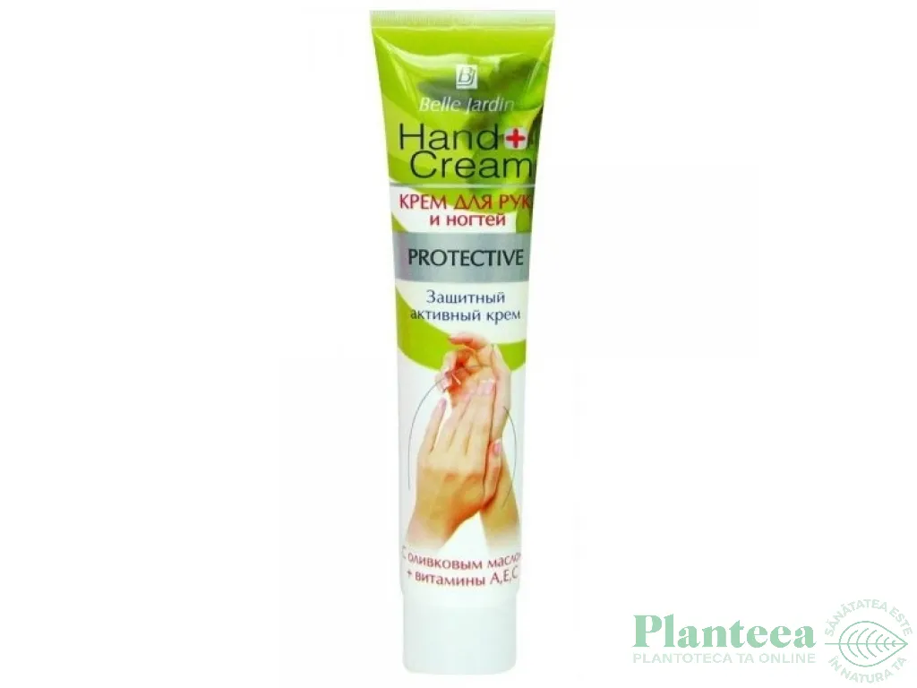 Crema maini protectoare ulei masline 125ml - BELLE JARDIN