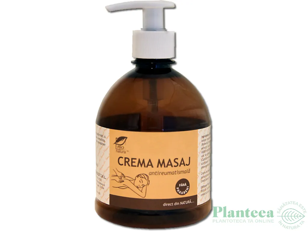 Crema masaj antireumatismala 500g - MEDICA