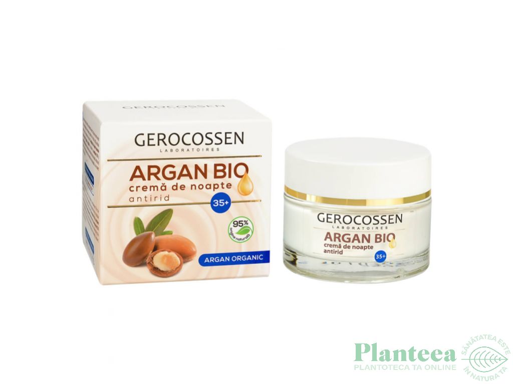 Crema noapte antirid ArganBio 50ml - GEROCOSSEN