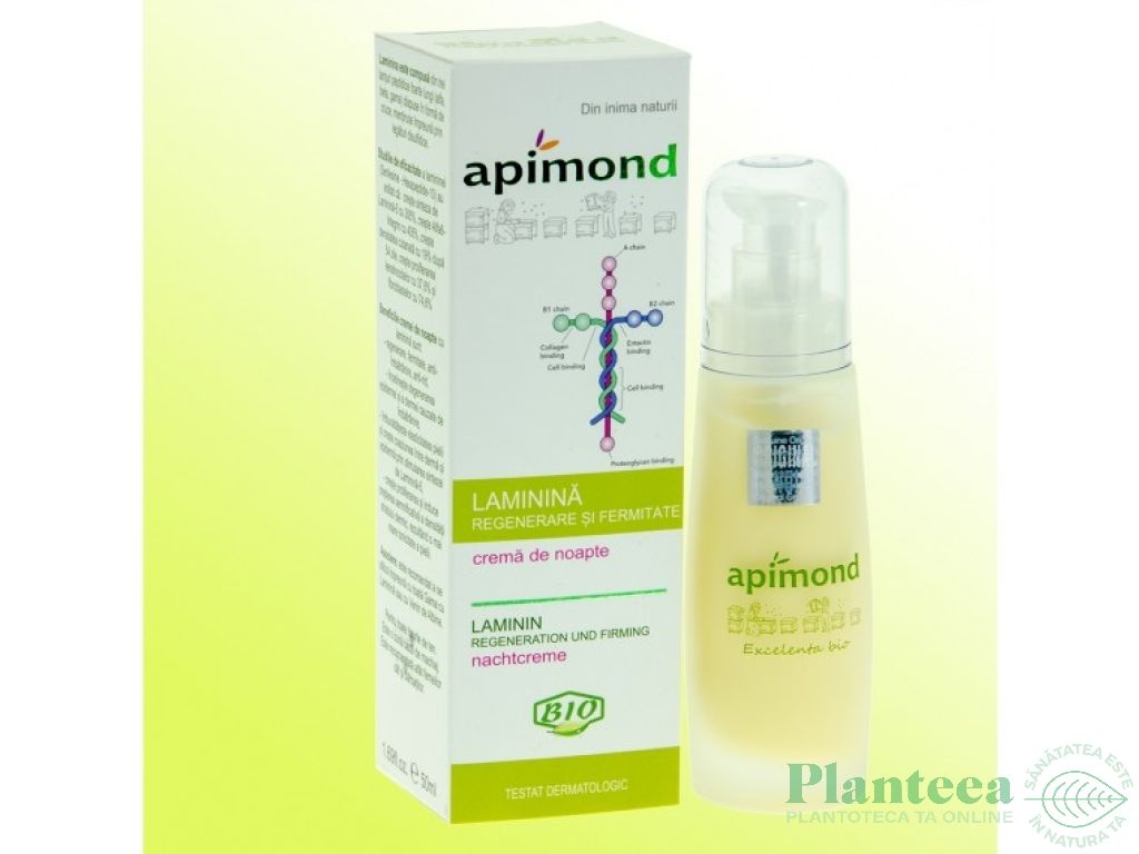 Crema noapte regenerare fermitate laminina 50ml - APIMOND