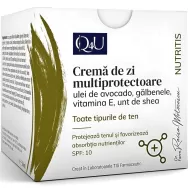 Crema zi multiprotectoare spf10 Q4U NutriTis 50ml - TIS