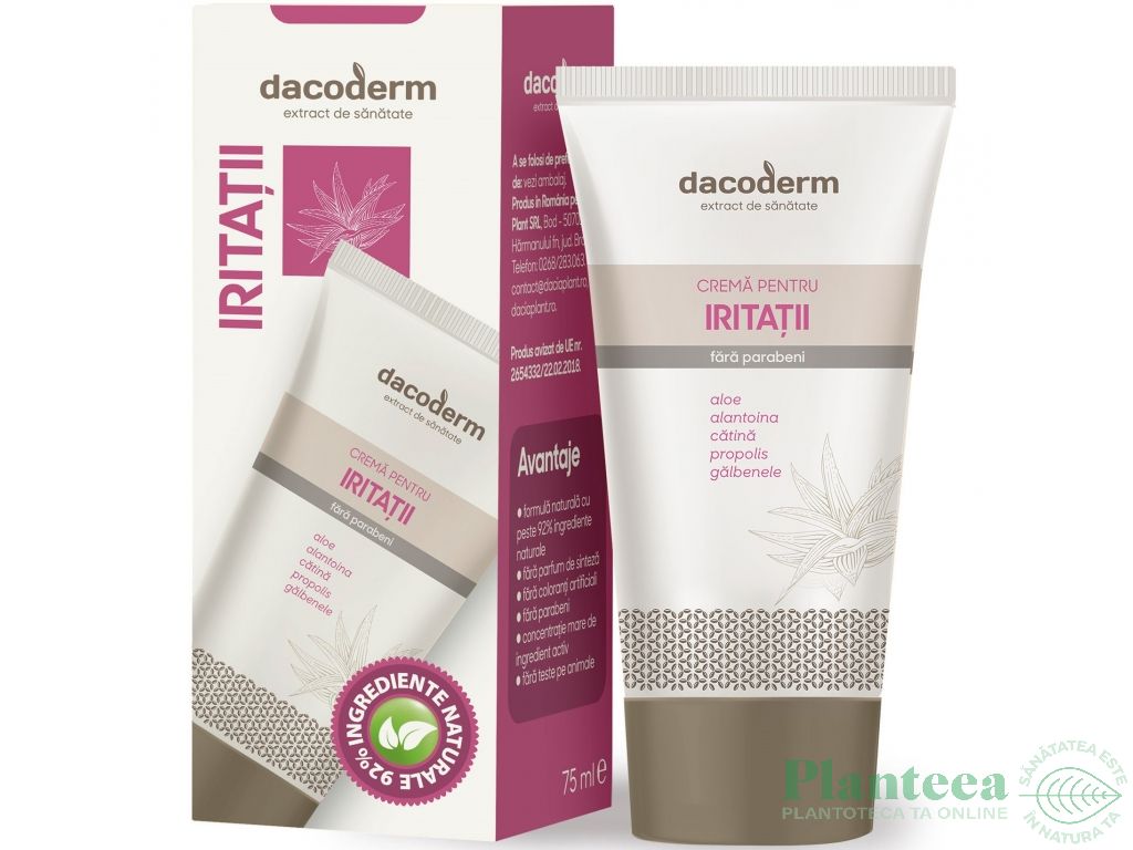 Crema iritatii 75ml - DACODERM