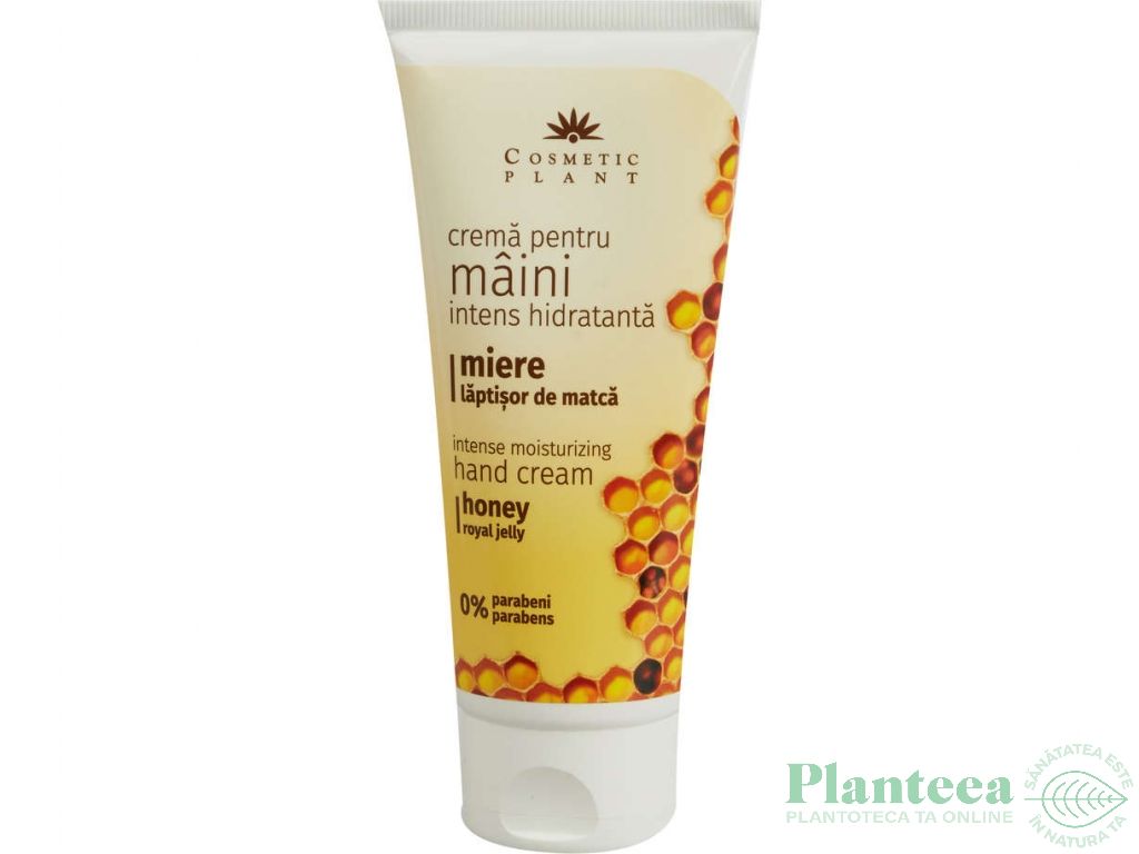 Crema maini hidratanta miere laptisor matca 100ml - COSMETIC PLANT