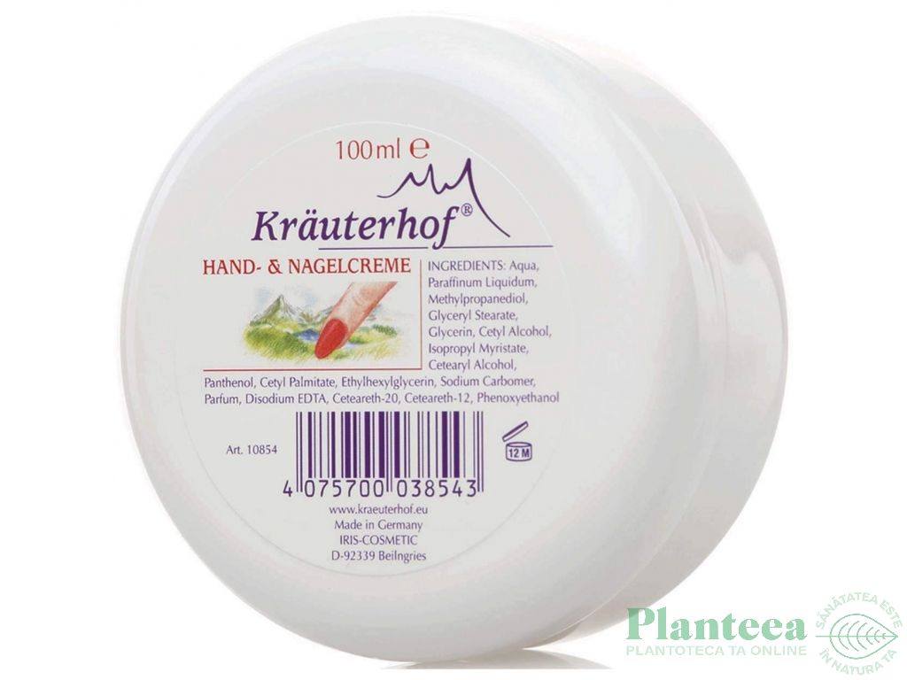 Crema maini unghii 100ml - KRAUTERHOF