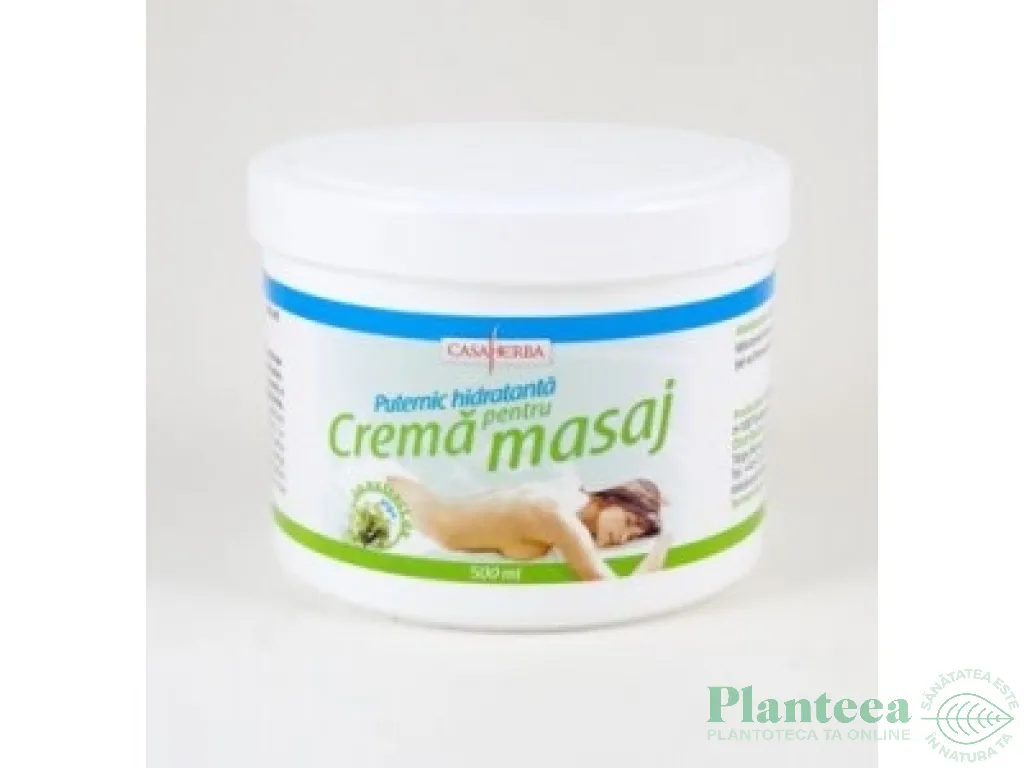 Crema masaj puternic hidratanta alge marine 500ml - INTERHERB
