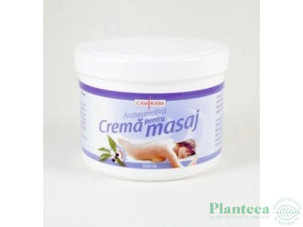 Crema masaj camfor 500g - CASA HERBA