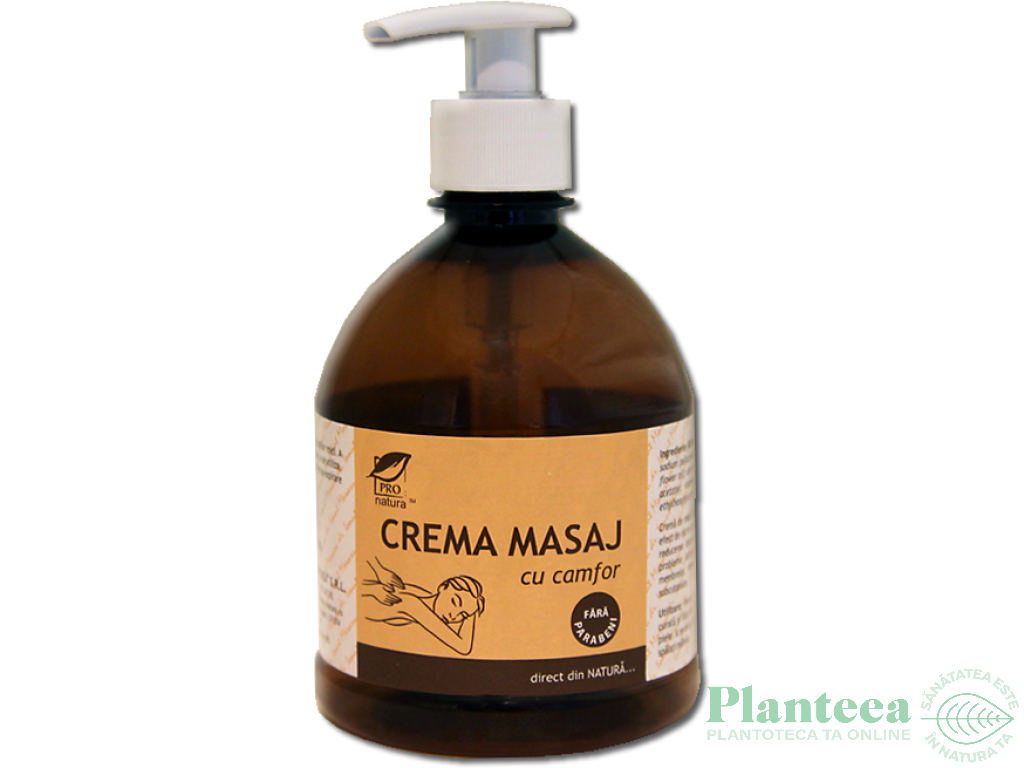 Crema masaj camfor 500g - MEDICA