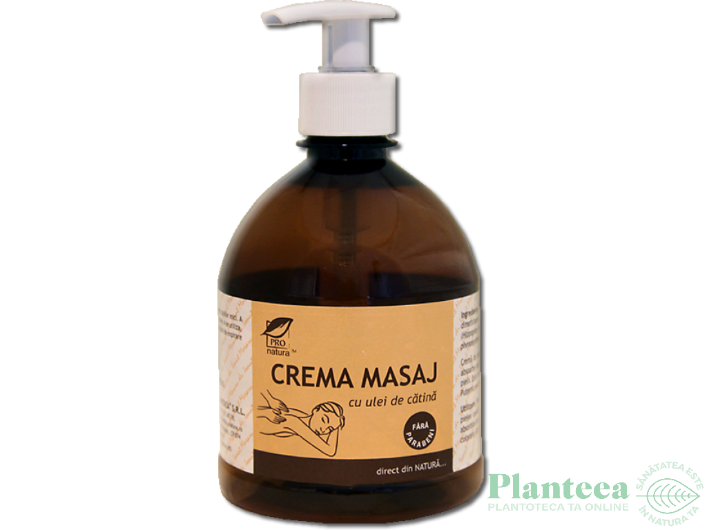 Crema masaj ulei catina 500g - MEDICA