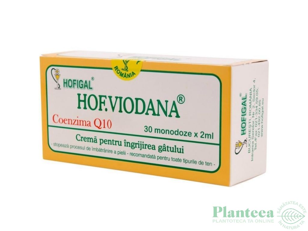 Crema ingrijire gat Viodana monodoze 30x2ml - HOFIGAL