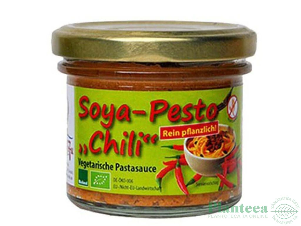 Crema tartinabila pesto soia chilli 100g - LORD OF TOFU