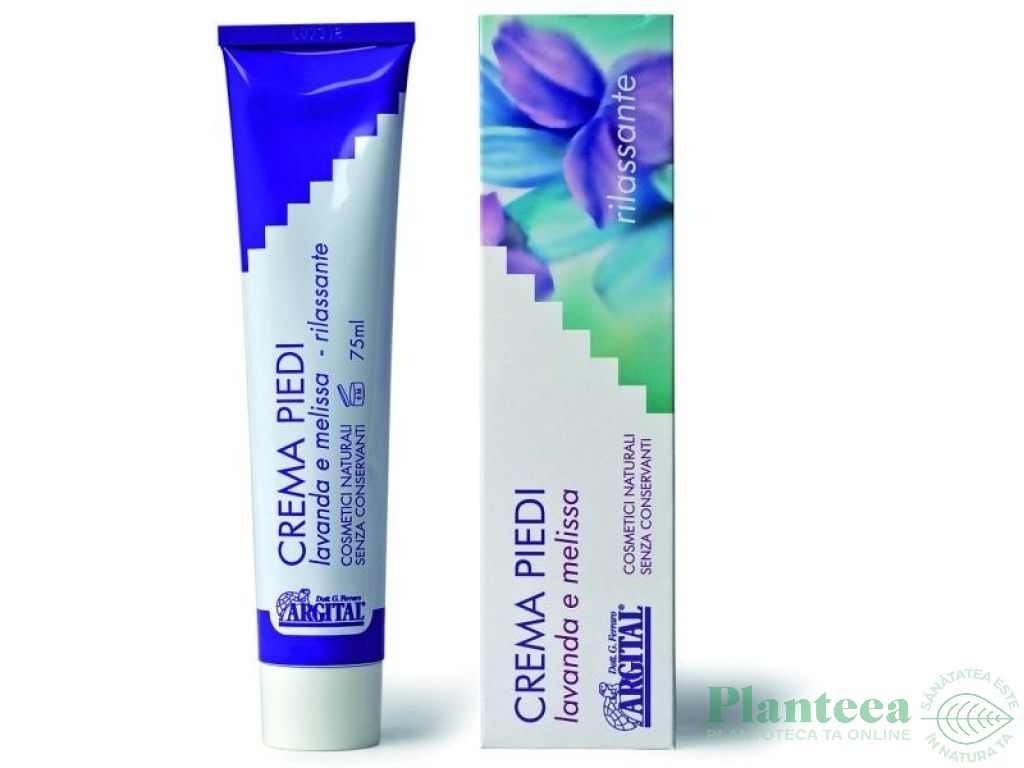 Crema picioare relaxanta 75ml - ARGITAL