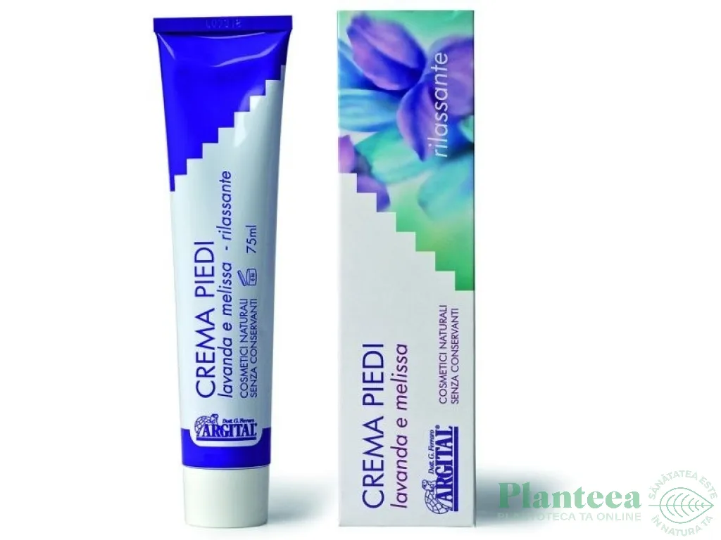 Crema picioare relaxanta 75ml - ARGITAL