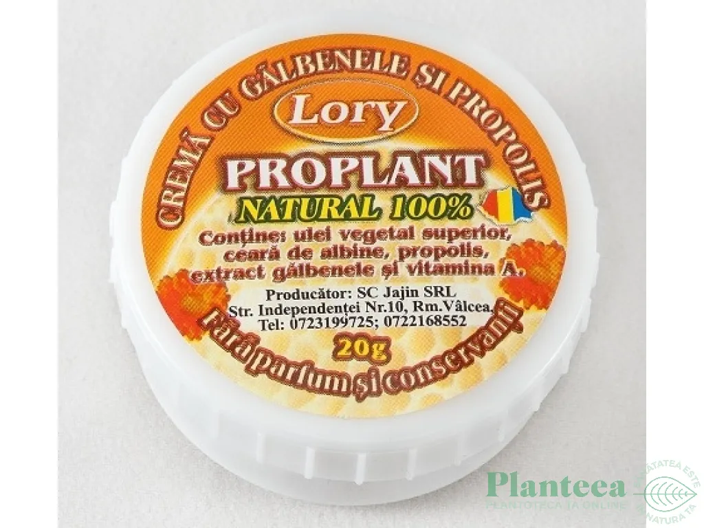 Crema galbenele propolis 20g - JAJIN