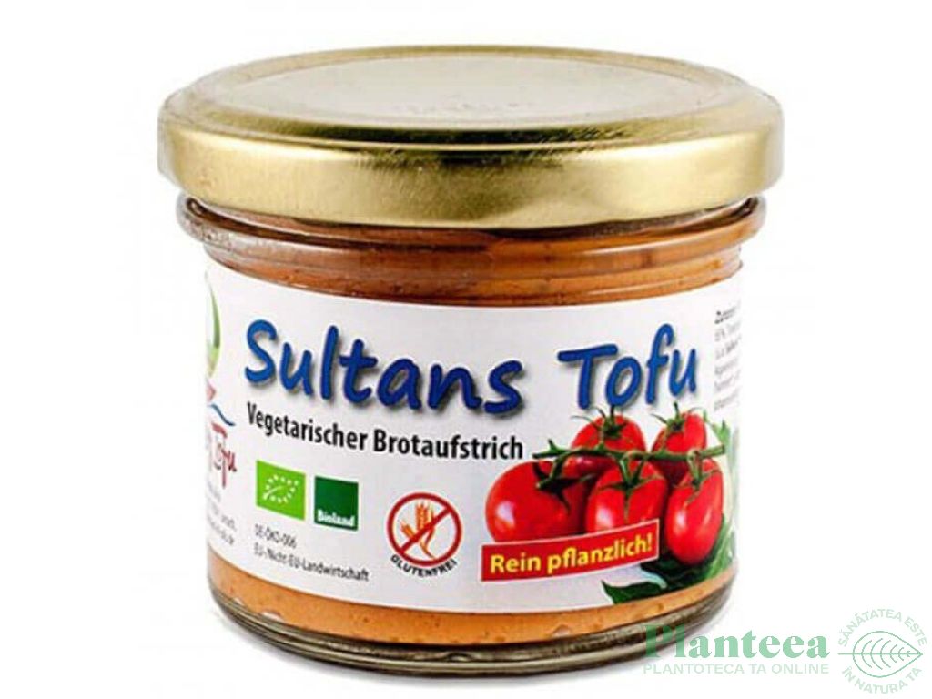 Crema tartinabila soia tomate stafide 100g - LORD OF TOFU