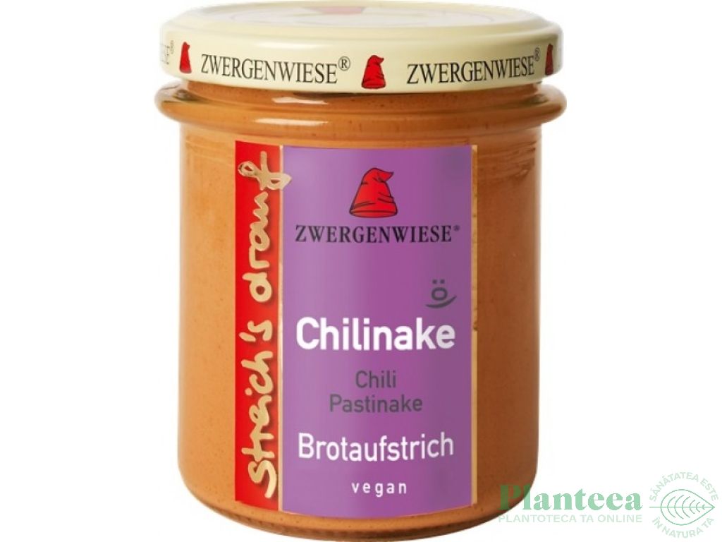 Crema tartinabila chili pastarnac Chilinake eco 160g - ZWERGENWIESE