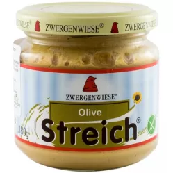 Pate vegetal fl soarelui masline eco 180g - ZWERGENWIESE