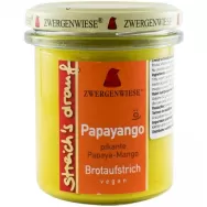 Crema tartinabila picanta papaya mango eco 160g - ZWERGENWIESE