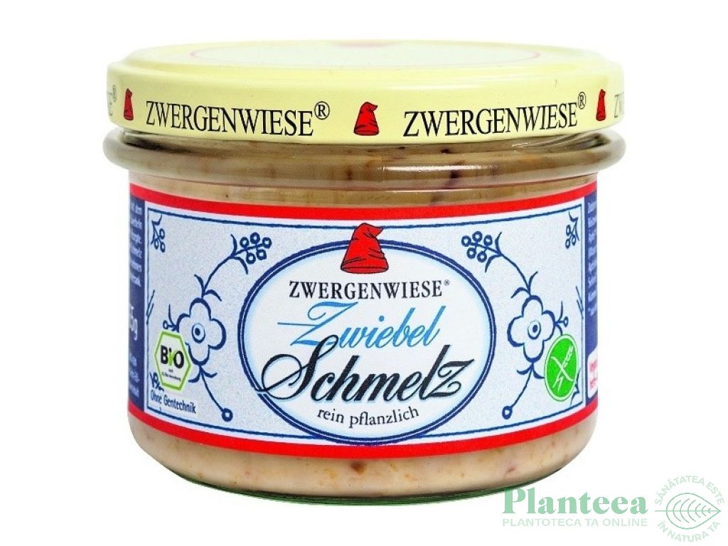 Crema tartinabila ceapa Schmelz eco 165g - ZWERGENWIESE