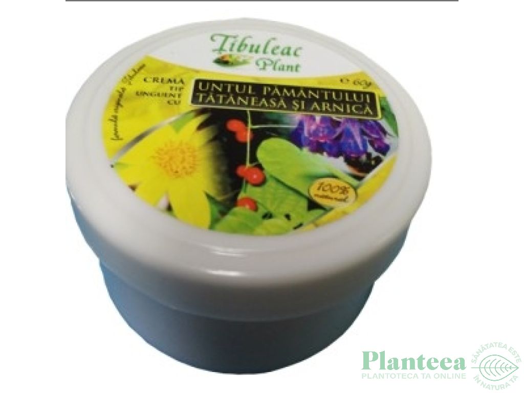 Crema untul pamantului tataneasa arnica 60g - TIBULEAC PLANT