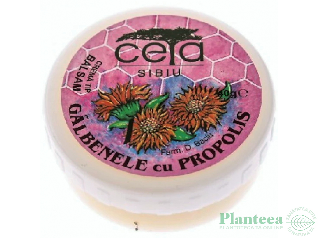 Unguent galbenele propolis 20g - CETA SIBIU