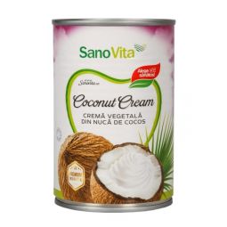 Crema vegetala cocos 400ml - SANOVITA