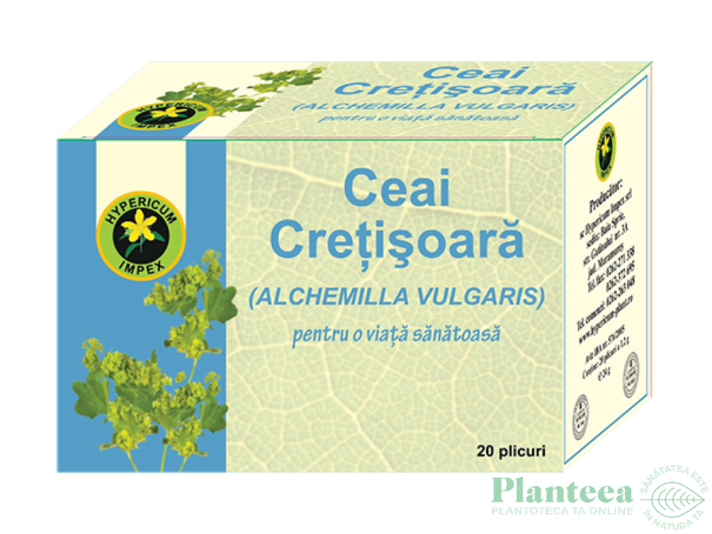 Ceai cretisoara 20dz - HYPERICUM PLANT