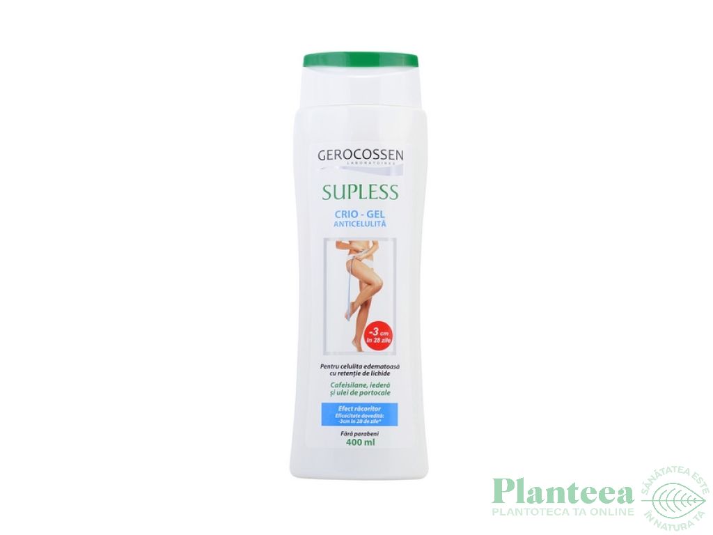 Gel anticelulita crio Supless 400ml - GEROCOSSEN