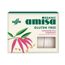 Painici crocante orez amarant fara gluten bio 120g - AMISA