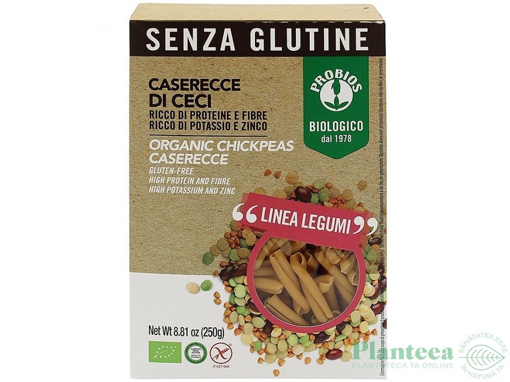 Paste casarecce naut fara gluten eco 250g - PROBIOS