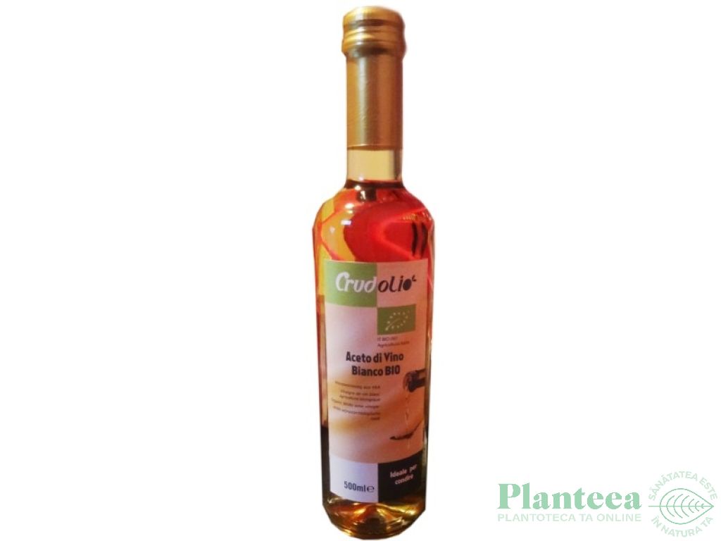 Otet vin alb eco 500ml - CRUDOLIO